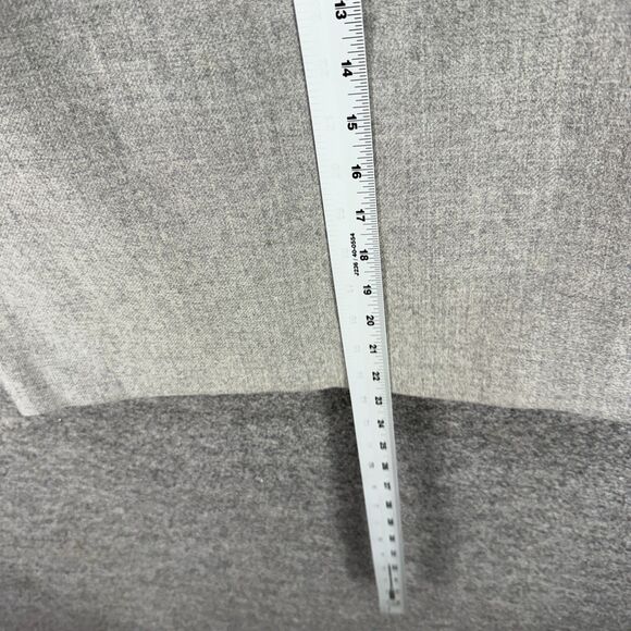 J. Crew Skirt Women 4 Gray A-Line Midi Zipper Wool Lined Mid Rise Casual Solid - Picture 4 of 6